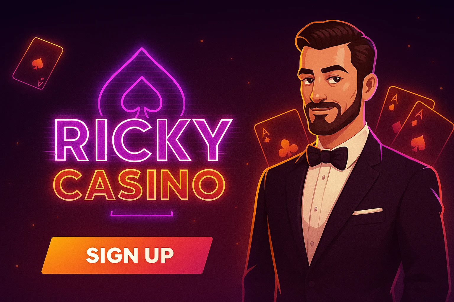 Ricky Casino AU on iPhone & Android - mobile interface preview